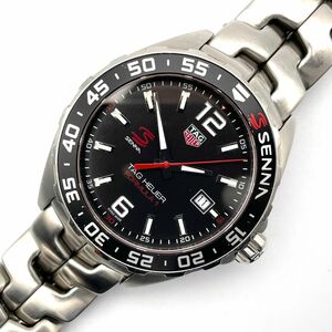 【美品・稼働品】タグホイヤー TAG Heuer フォーミュラ1 WAZ1012 セナ エディション F1 クォーツ 