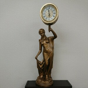 【CITIZEN】Quartz シチズン クオーツ 置時計 女神 置き時計 ヴィーナス ジャンク扱