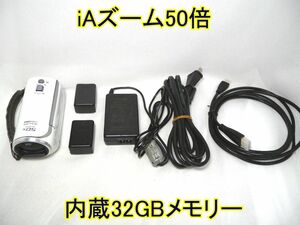 ☆Panasonic フルハイビジョン HC-V300M 32GBメモリー☆iAズーム50倍