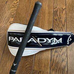 中古美品 Callaway PARADYM キャロウェイ パラダイム ドライバー ロフト10.5度 キャロウェイ純正 TENSEI 55 for CW(2023) SRの画像3