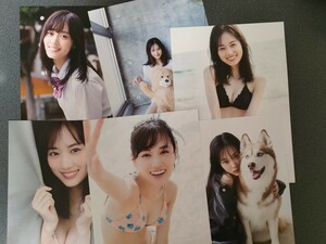 特大ポストカード　6種　山下美月　封入特典　ポストカード　　乃木坂46山下美月2nd写真集「ヒロイン」