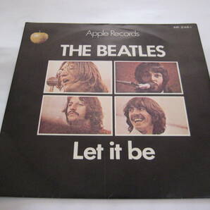 The Beatles(ビートルズ レコード)EP 3枚 Let it be/You know my name,Act naturally/Yesterday,A hard day's night/Things we said todayの画像2
