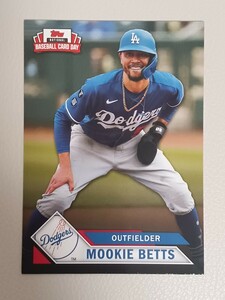 MLB 2021 TOPPS NATIONAL BASEBALL CARD DAY ムーキー ベッツ MOOKIE BETTS ドジャース #14