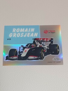 2020 TOPPS CHROME FORMULA 1 グロージャン GROSJEAN ハース インサート