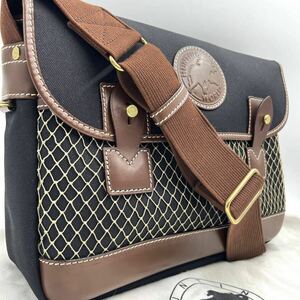  super-beauty goods /A4* Hunting World HUNTING WORLD messenger bag shoulder bag diagonal .. men's business leather canvas 