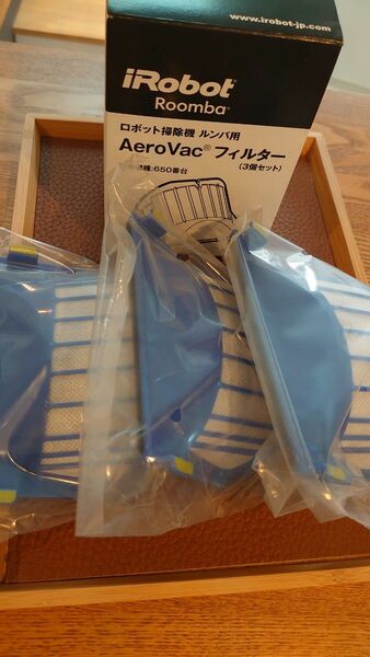 【純正品】ルンバ AeroVacフィルター(3個セット)650 