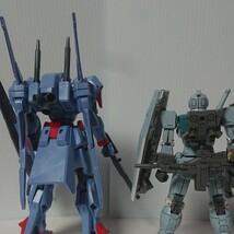 HG ガンダムマークⅢ ジムスレッガー機 Ez-SR等7体完成品 素組 ジャンク_画像4