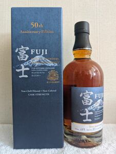 キリンシングルブレンデッドジャパニーズウィスキー　富士　50th AnniversaryEdition SUNTORY