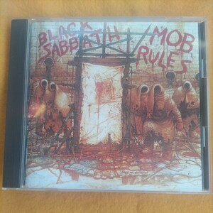 BLACK SABBATH[MOB RULES] domestic record CD postage included black * mackerel s