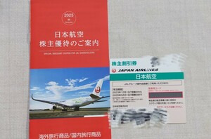 日本航空株主優待（搭乗割引券）