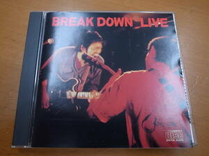 BREAK DOWN LIVEブレイク・ダウン/ライブ　近藤房之助/服田洋一郎