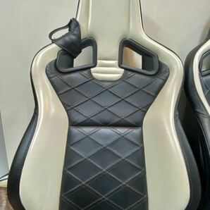 レカロスポーツスターリミテッド モカ縫い限定モデル 極美品 運転席 助手席 の画像2