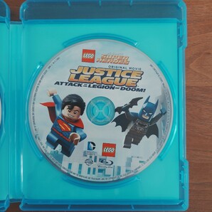 Blu-ray ブルーレイ DVD 2枚組 スーパーヒーローズ ジャスティスリーグ 悪の軍団誕生 used LEGOの画像3