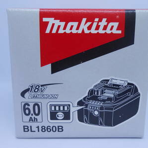 工具祭 makita マキタ リチウムイオンバッテリー BL1860B ① 未使用品 自宅保管品 純正 マキタバッテリー 6.0Ahの画像4