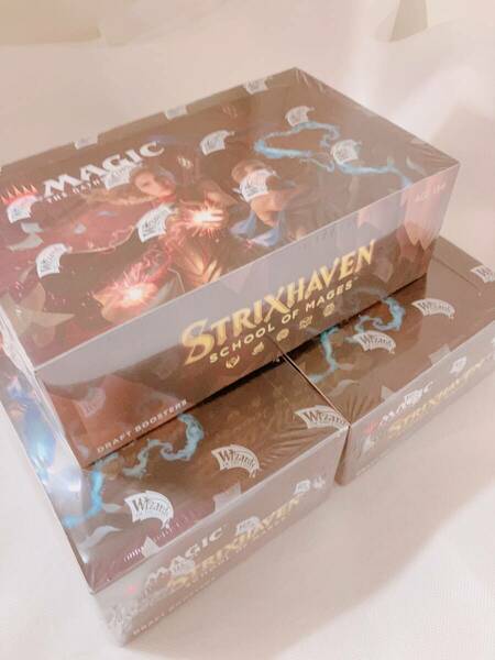 3BOXセット　MTG ストリクスヘイヴン：魔法学院 ドラフト・ブースター 英語版 BOX　新品未開封