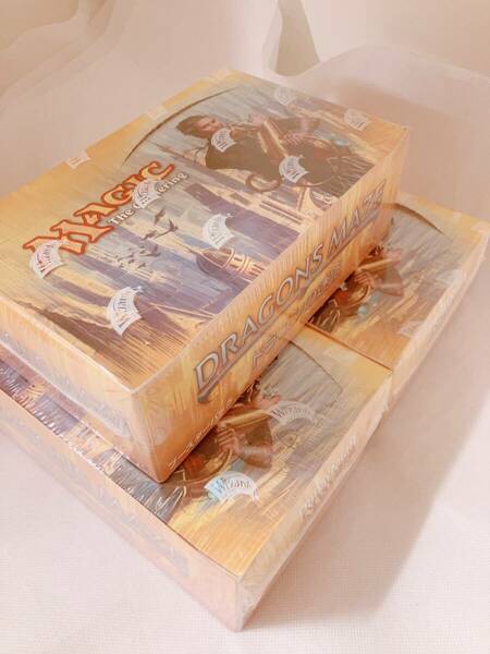３BOXセット　MTG　ドラゴンの迷路　ブースター　BOX　日本版　新品未開封