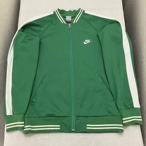 Nike ジャケット ヴィンテージ ビンテージ レトロ 上 長袖 上 緑 グリーン トップス トップ メンズ men's みどり ファッション large L 