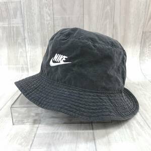 KZ7982★NIKE : U NSW BUCKET CAP WASHED CU6345-010★L/XL★グレー系 ナイキ バケットハット ウォッシュ加工