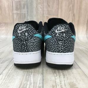 KZ1410★NIKE : AIR FORCE 1 LOW BY YOU DH7128-991★27.5★黒/グレー/ミント/白 ナイキ エアフォース1の画像6