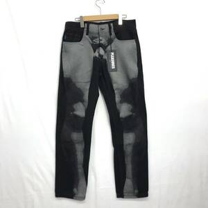 KZ7988★PLEASURES : DAVID DENIM PANTS★30★黒 プレジャーズ 定価￥23100- デヴィットデニムパンツ ブラックデニム