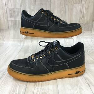 KZ1432★NIKE : AIR FORCE 1 488298-067★27.5★黒系 ナイキ エアフォースワン