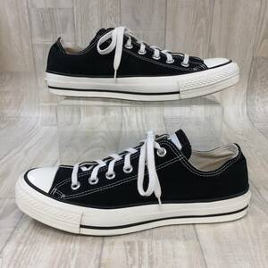 KZ1435★CONVERSE : CANVAS ALL STAR J OX★US7.5★黒系 日本製 コンバース キャンバス オールスター ジャパン