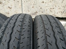 9部山 JOB RY52 アクティ純正ホイール 145/80R12 80/78N LT 2021年中古タイヤ 埼玉所沢_画像5