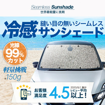 GW超得300円「吸盤＋4個」 ルノー カングー KF KFKH KFKK型 カーテン シームレス サンシェード 車中泊 グッズ フルセット_画像3