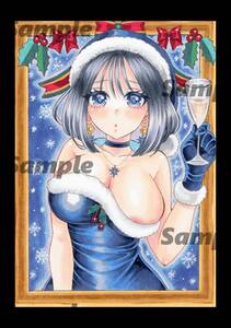  hand .. same person illustration sailor Saturn Sailor Moon B6 size 