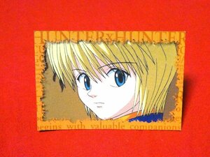 ハンターハンター　HUNTER×HUNTER　TradingCard　非売品カードトレカ　クラピカ