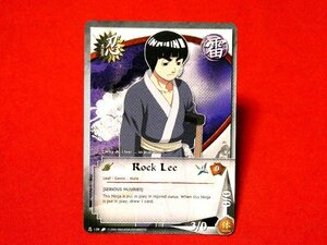 NARUTO　ナルト　英語版　TradingCard　カードトレカ　Rock　Lee　忍139