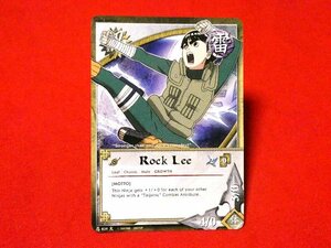 NARUTO Naruto (Наруто) английская версия TradingCard карта коллекционные карточки Rock Lee.839 огонь 