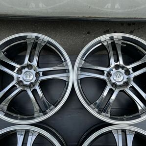 LEHRMEISTER レアマイスター 19×8J 5H PCD114.3 ET43の画像2