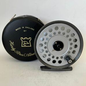 Vintage “The Viscount 130” Fly Fishing Reel Made by Hardy Bros Ltd England 純正ケース付の画像1