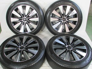 ☆AMEモデラートグレーサーMONO■225/55R18■114.3-5H/18-8J/+45■ブリヂストン■ALENZA(アレンザ)001■デリカD5.X-TRAIL.フォレスター.他