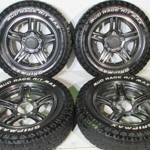 ☆ジムニー■ランドベンチャー.クロスアドベンチャー等■175/80R16■ENKEI製■GRIPMAX MUD RAGE R/T MAX■JB23.JB22■SUZUKIジムニー純正■の画像1