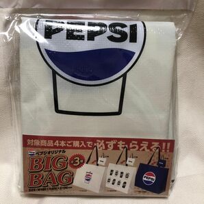 PEPSI ペプシ ビッグバッグ エコバッグ トートバッグ 買い物袋 未使用