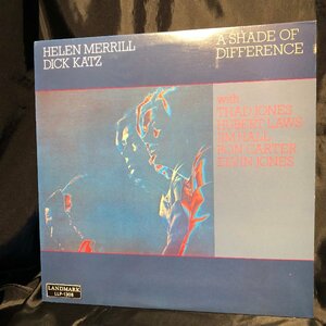 Helen Merrill Dick Katz / A Shade Of Difference LP Landmark Records