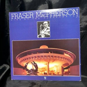 Fraser MacPherson / Live At The Planetarium LP Concord Jazz