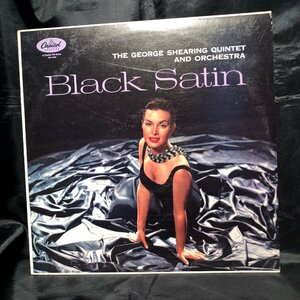 The George Shearing Quintet And Orchestra / Black Satin LP Capitol Records