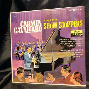 Carmen Cavallaro / Carmen Cavallaro Plays His Show Stoppers LP Decca