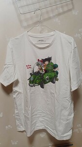 Tシャツ　古着　プリント　アニメ　ドラゴンボール　中古　処分