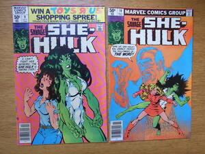 1980年アメコミ「She-HULK」2冊