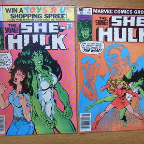 1980年アメコミ「She-HULK」2冊の画像1