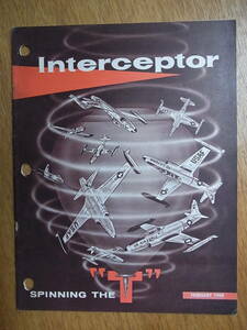 ヴェトナム戦争時代の米空軍ＡDC防空航空団の飛行安全誌「Interceptor（迎撃機）」1968年2月号