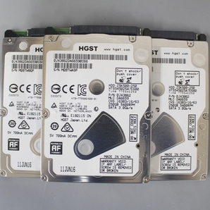 ●即決 ★HGST★HTS545025A680■SATA 2.5インチ 5400rpm 7mm 250GB×3個セット 動作確認済み◎の画像1