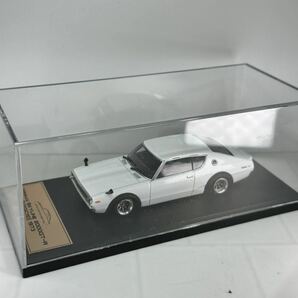 国産名車プレミアムコレクション 1/43(改) ニッサン スカイライン 2000GT-R (KPGC110) アルミ深リムの画像8