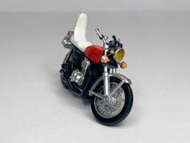 1/42(改) ヨシムラism ホンダ　CB400FOUR 鬼ハン　白反り3段シート　おまけタイヤ(ADVAN)付き_画像10