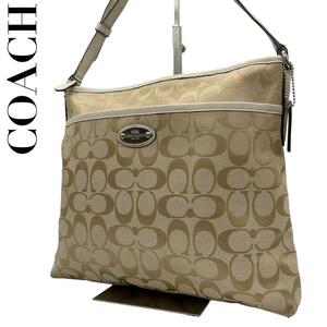 COACH コーチ　s48 　ベージュ　ショルダーバッグ　F36378　斜め掛け