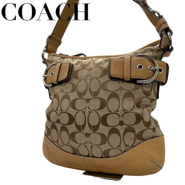 COACH　コーチ　S70　斜め掛け　ショルダーバッグ　F03574　ブラウン